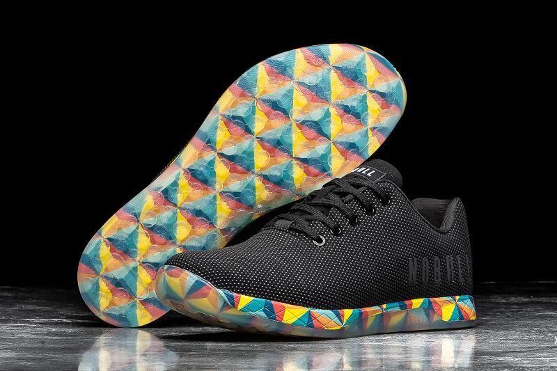 Men's Nobull Prism Trainers Black | SG K2164O
